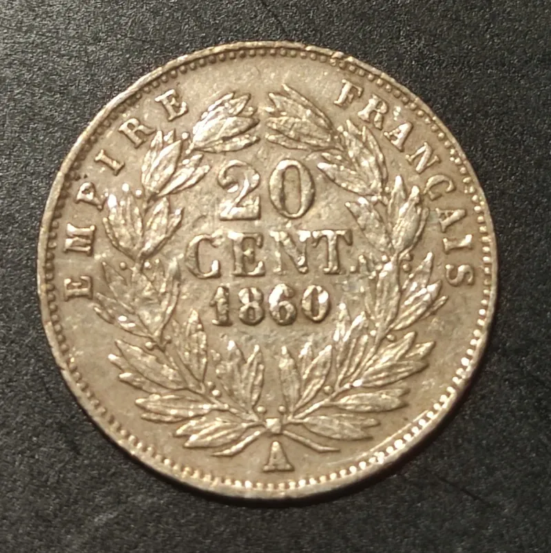 20 Centimes 1860