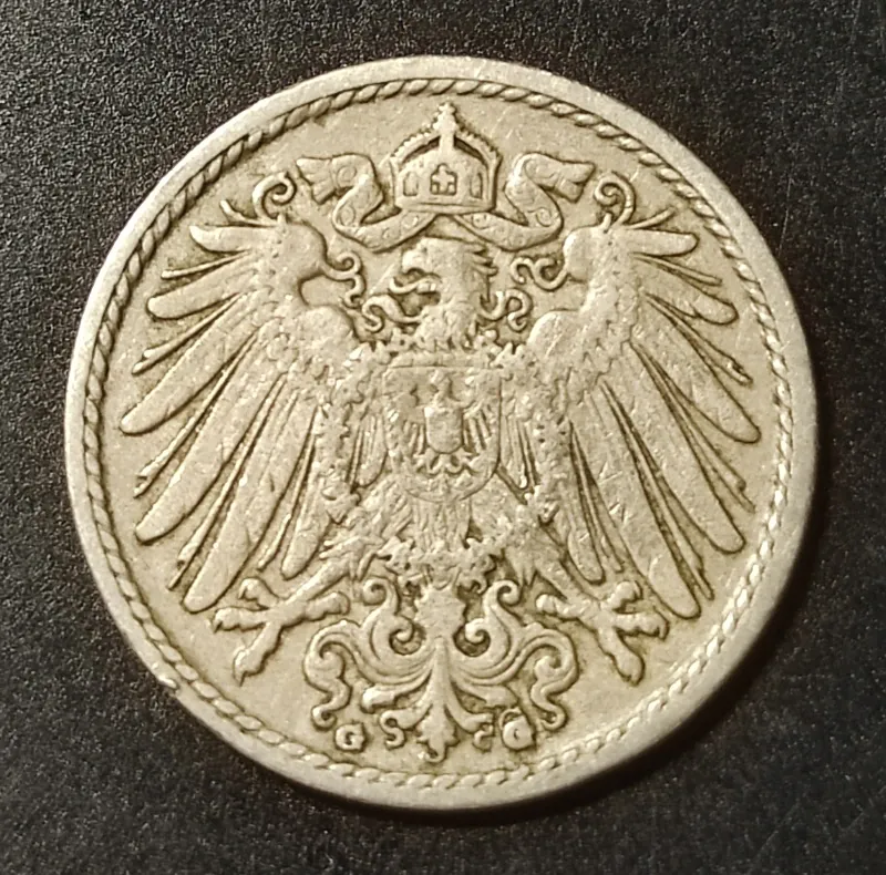 5 Pfennig 1898 G