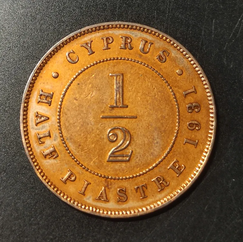 1/2 Piastre 1931 