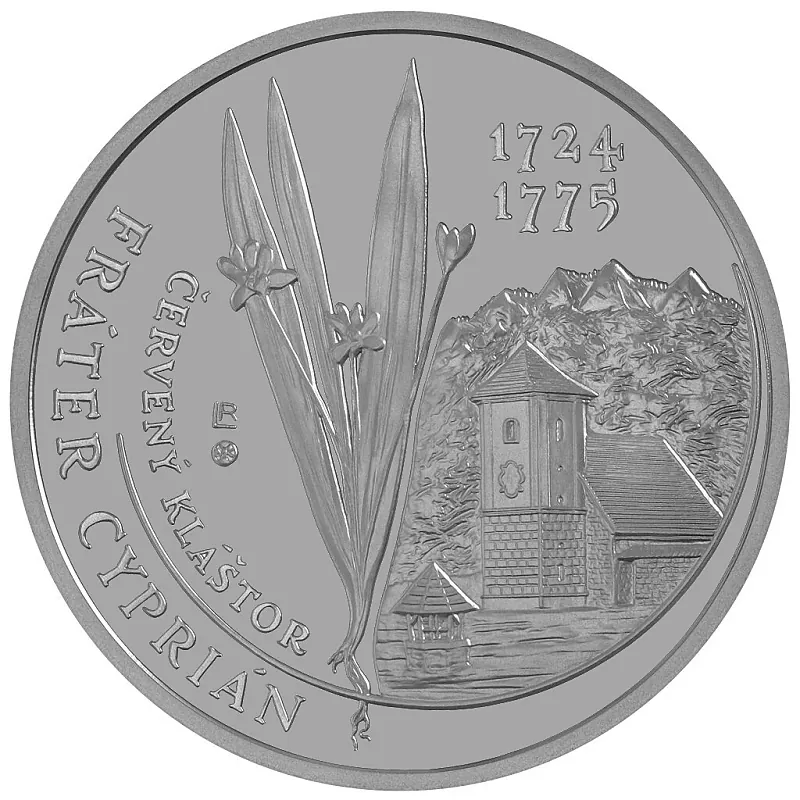 2024/073, 10€ - 300. výročie narodenia frátra Cypriána z Červeného Kláštora BK