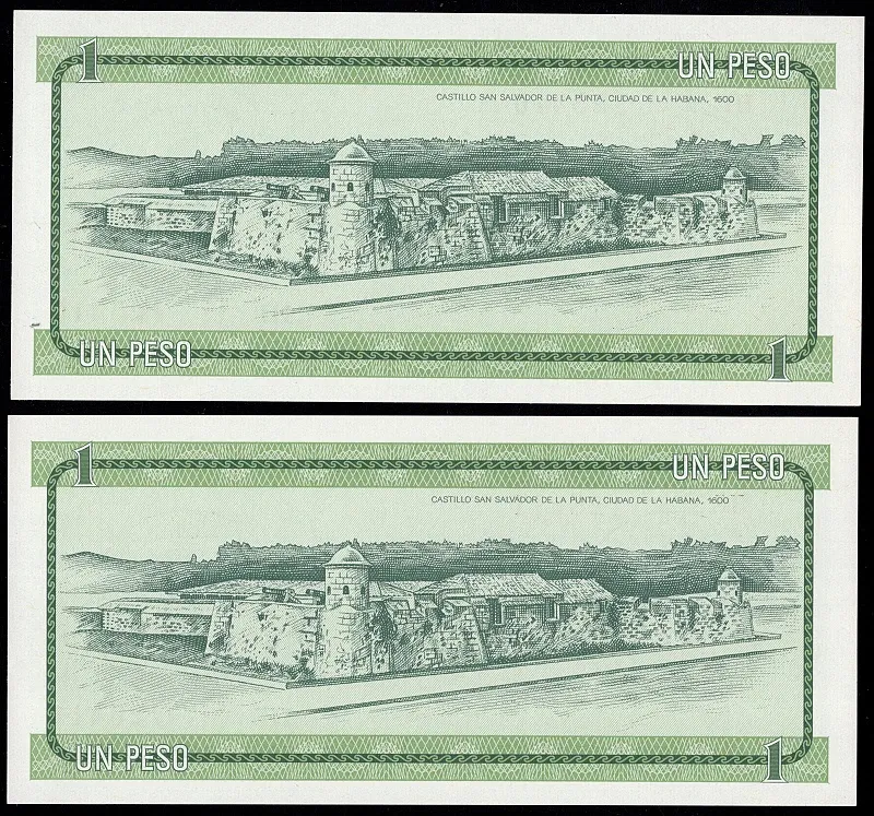 1 Peso 1985 B UNC - Kuba 