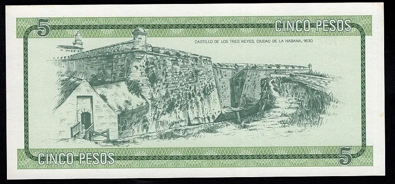 5 Pesos 1985 B UNC - Kuba
