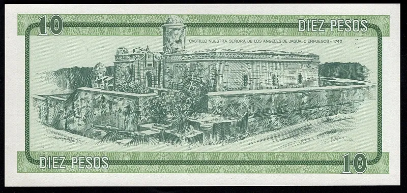 10 Pesos 1985 B UNC - Kuba 