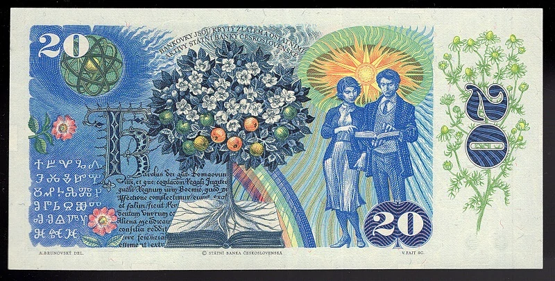 SK01/ 20 Sk - Slovensko - 1988 UNC