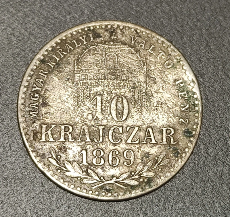 10 Grajciar 1869 GYF