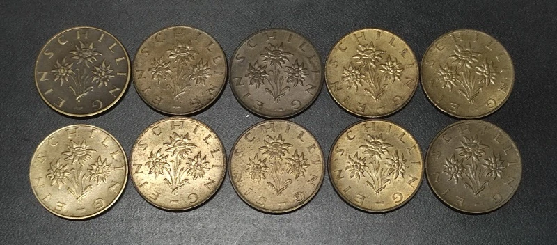 LOT 1 Schilling 1970-79