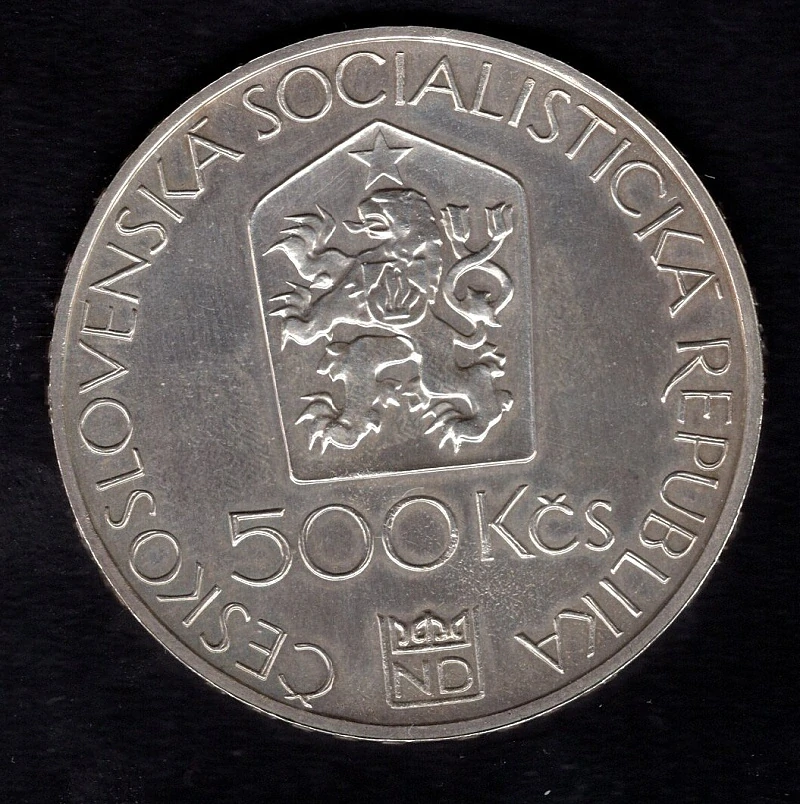 153/ 500 Kčs 1983 Variant - ČSR