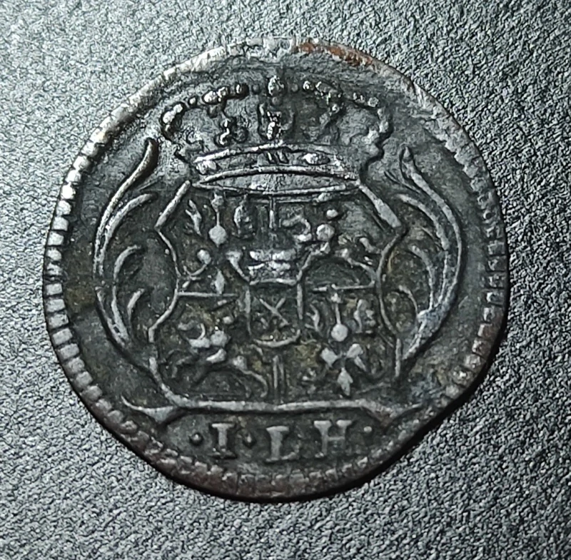 1 Pfennig 1707 I. L. H.