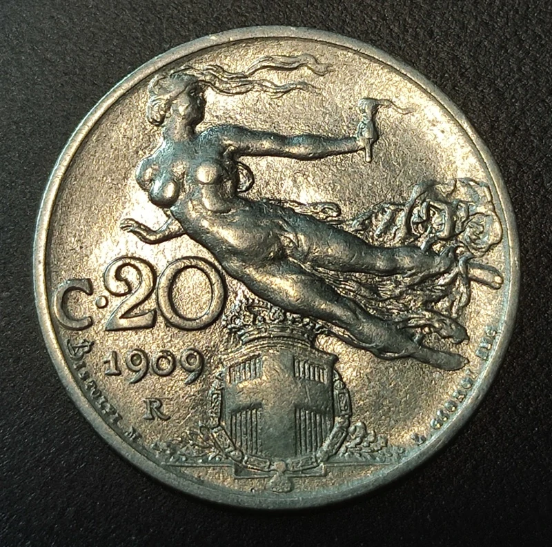 20 Centesimi 1909