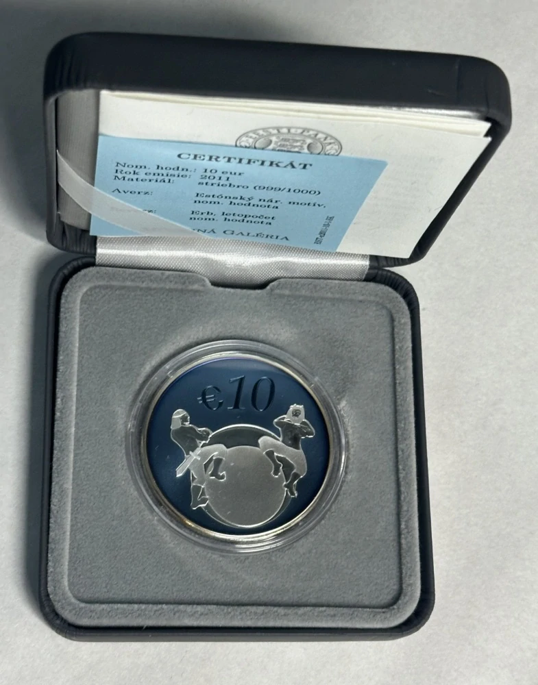 Estónsko 10 euro, 2011