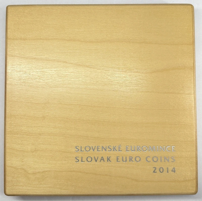 2014 Sada Slovenských Euro mincí PROOF - OH Soči