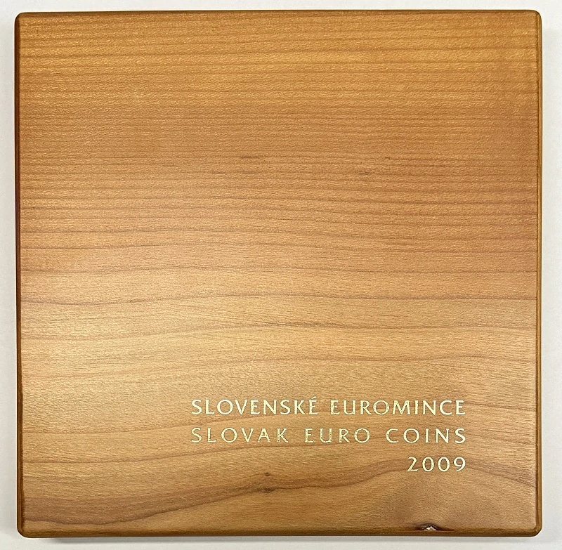 2009 Sada Slovenských Euro mincí PROOF - Prvý súbor SK euromincí