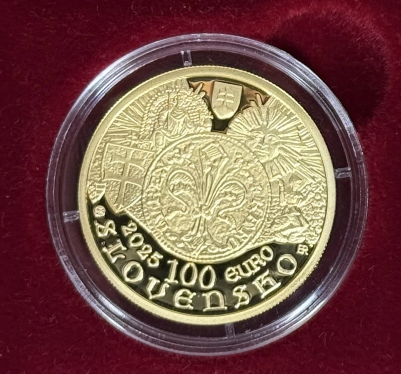 2025 - 100 Euro - 700. Výročie zavedenia zlatej mince - florénu v Uhorsku