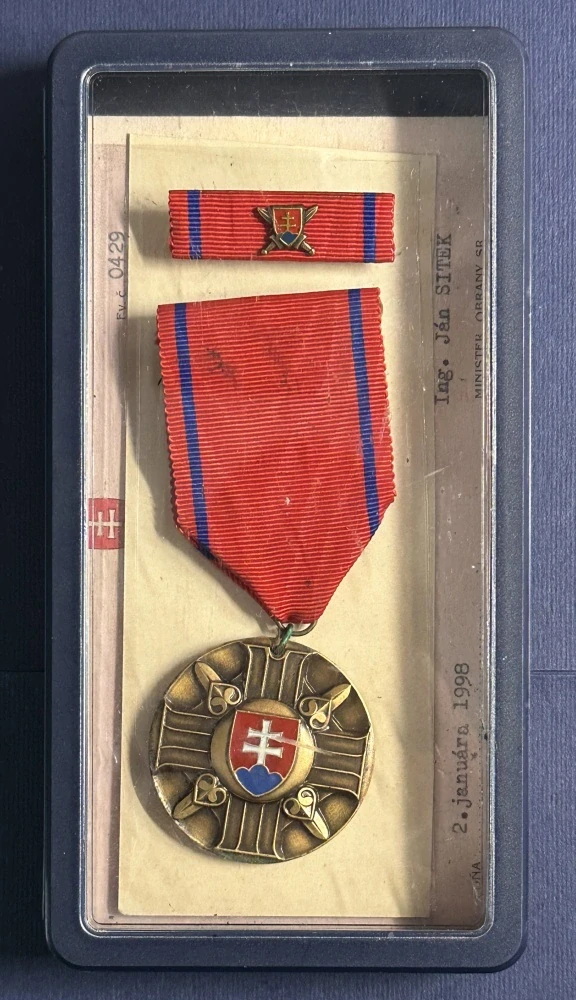 Vyznamenanie - Ministra obrany SR, III. stupňa