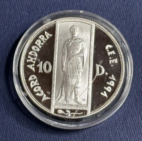10 Diners, strieborná PROOF