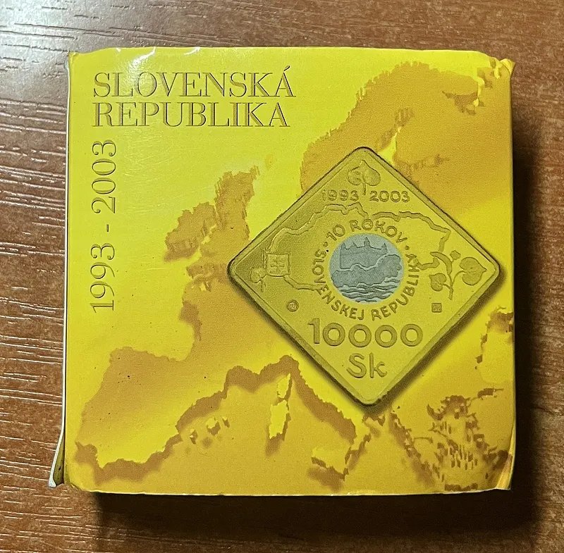 2003 - 10 ROKOV SR - 10.000 SK