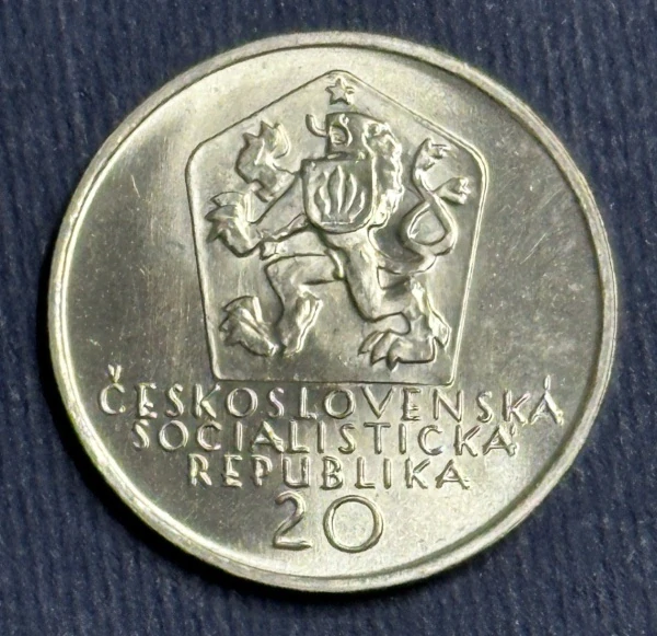124/ V. 20 Kčs 1972 - ČSR / Varianta, LICOUS