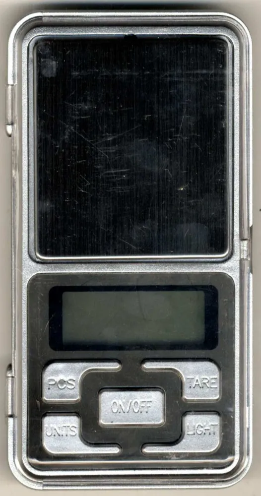 Vrecková digitálna váha 0.1g / 500g