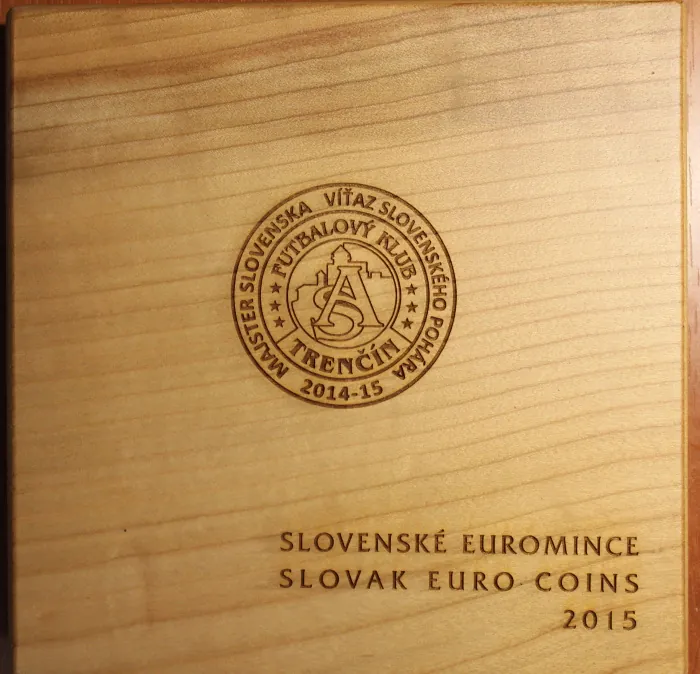 2015 Sada Slovenských Euro mincí 
