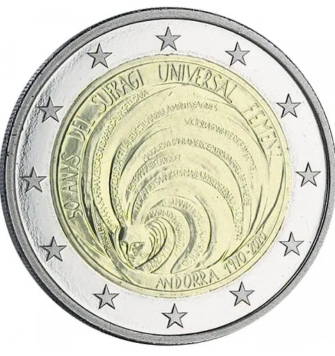 2020 - Pamätná minca Andorra 2€