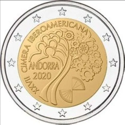 2020 - Pamätná minca Andorra 2€