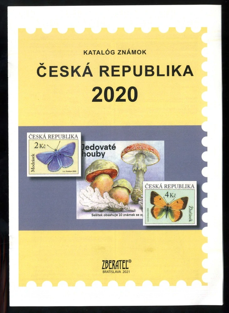 Česká republika - 7x katalóg známok