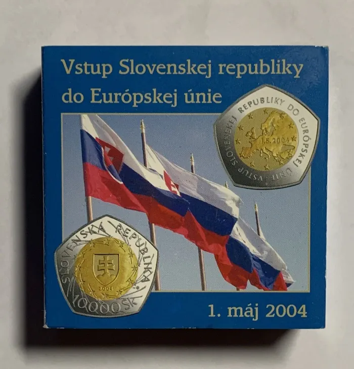 2004 - 1.máj 2004 Vstup SR do EU 10000 SK