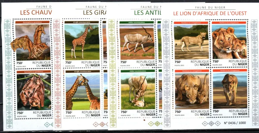 r. 2015 Fauna komplet 25 ks