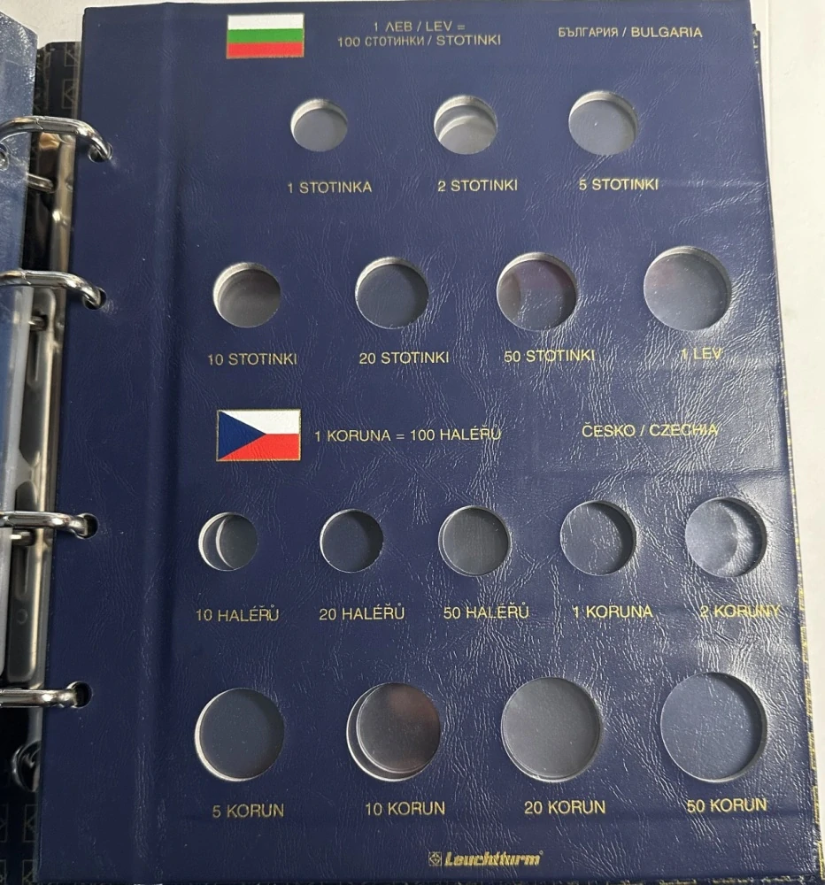 Album na mince Leuchtturm I. II. časť