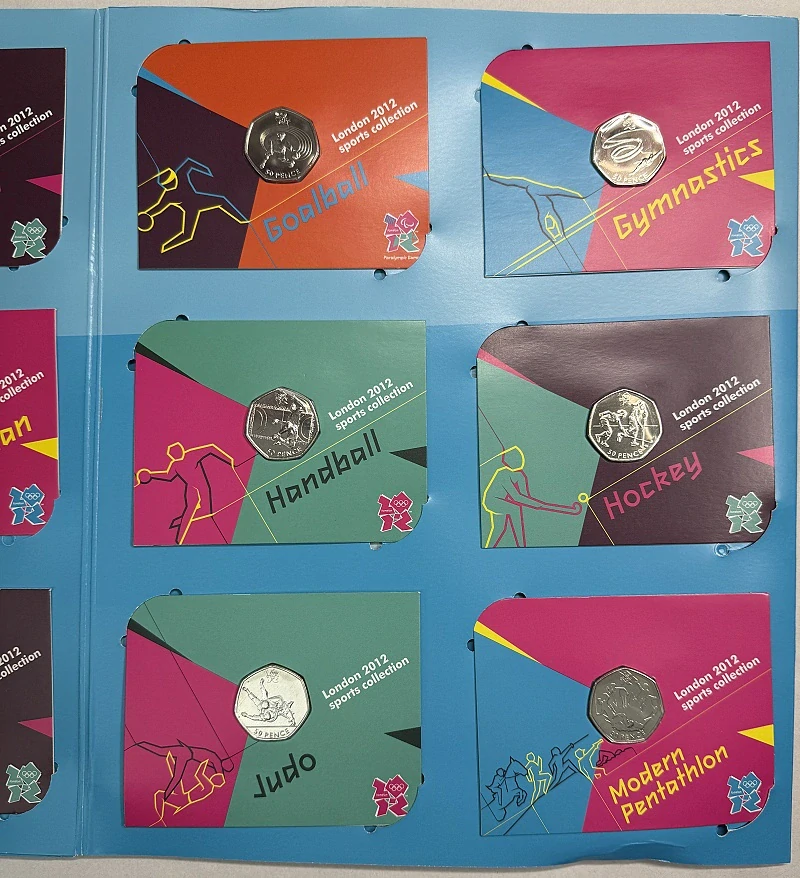 London 2012 Sport Collection / 29x 50 Pence