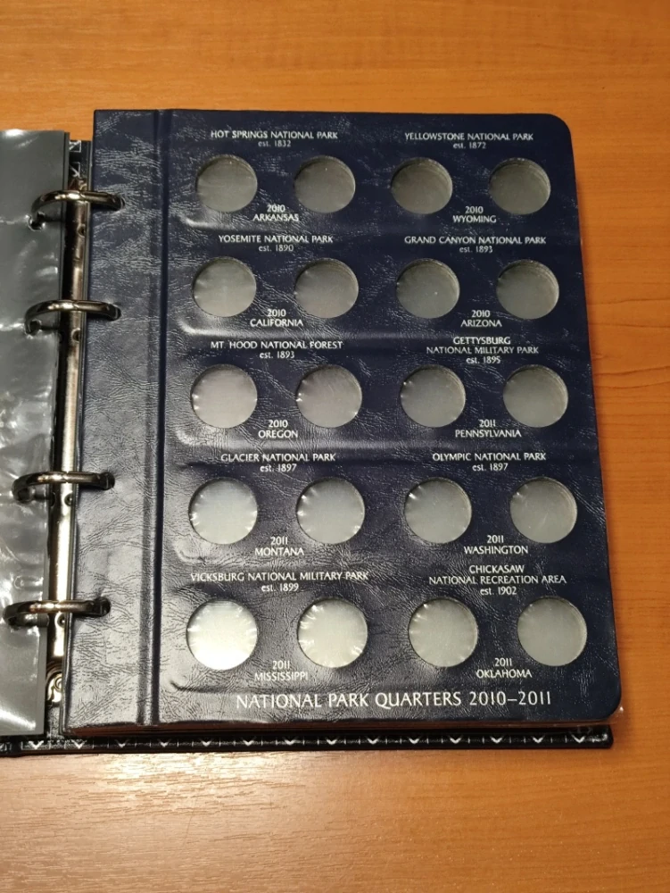 Album na USA 1/4 dollar Leuchtturm