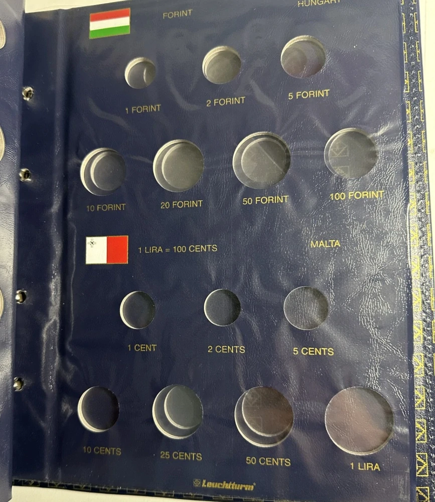 Album na mince Leuchtturm I. II. časť