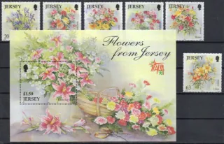 0859-0862/BL20 Kvety