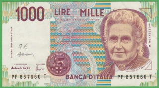1000 Lire - Taliansko