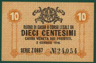 10 Centesimi - Taliansko