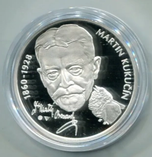 2010/004, 10€ Martin Kukučín PROOF