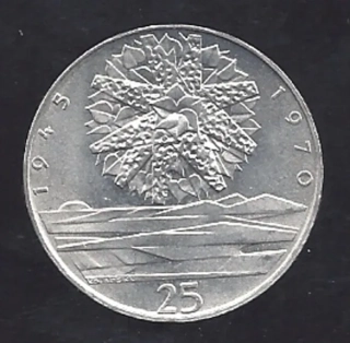 119/ 25 Kčs 1970 - ČSR