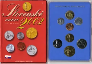 2002 Sada Slovenských mincí
