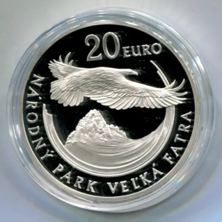 2009/002, 20€ Národný park Veľká Fatra PROOF