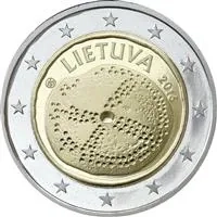 2 Euro Litva 2016