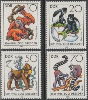 3019-3022 Fauna