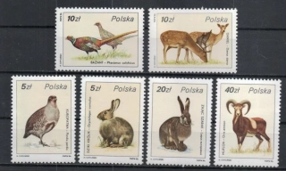 3019-3024 Fauna