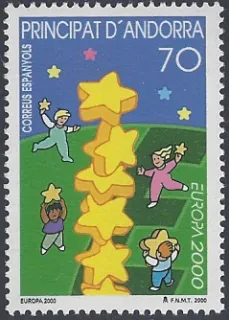2000 Andorra - (Špan. pošta)