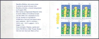 2000 Moldavsko - Známkový zošit