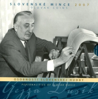 2007 Sada Slovenských mincí Osobnosti Slovenskej hudby