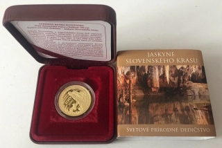 2017 - 100 Euro - Jaskyne Slovenského krasu PROOF