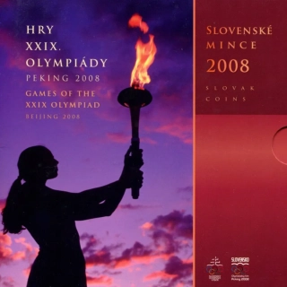 2008 Sada Slovenských mincí - Hry XXIX. Olympiády Peking
