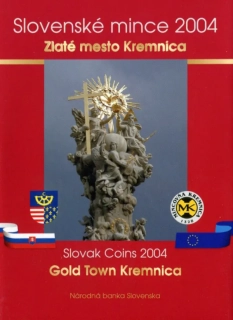 2004 Sada Slovenských mincí Zlaté mesto Kremnica