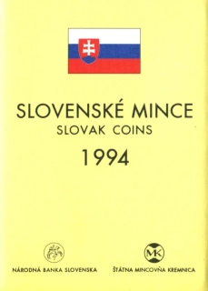 1994 Sada Slovenských mincí