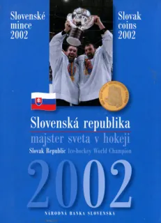 2002 Sada Slovenských mincí Majstri sveta v hokeji
